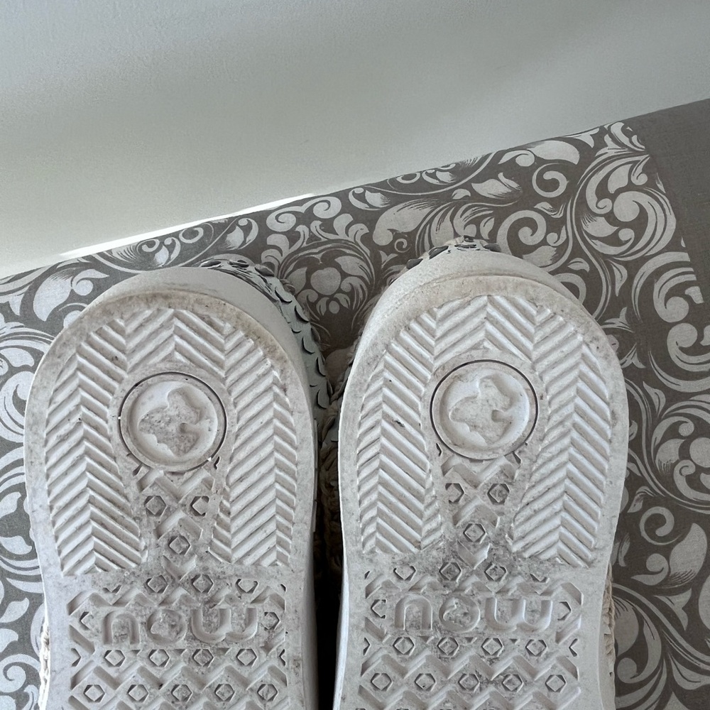 Mou Special Leather White Summer Eskimo Sneakers - Picture 3 of 7